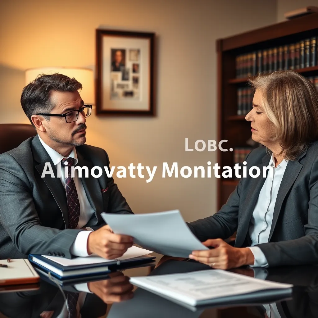 Post-divorce alimony modification Monmouth NJ